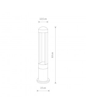 Уличный светодиодный светильник Nowodvorski Monterrey Led 9507-foto2