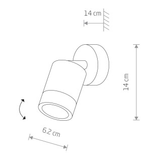 Уличный настенный светильник Nowodvorski Fallon 9552-foto8