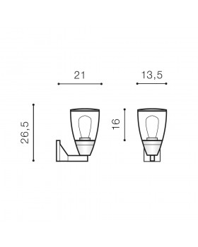 Настенный светильник Azzardo Rasmus Wall AZ4482-foto5