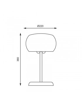 Настольная лампа Zumaline RAIN T0076-03D-F4K9-foto3