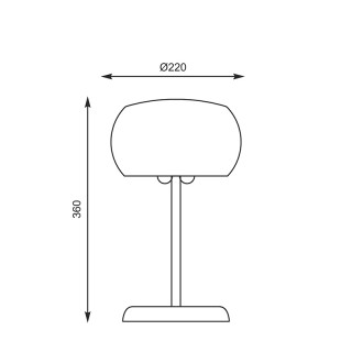Настольная лампа Zumaline RAIN T0076-03D-F4K9-foto3