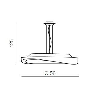Накладной светильник Azzardo Circulo 58 top AZ0984-foto2