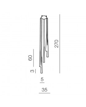 Подвесной светильник Azzardo Stylo 5 AZ0134-foto3