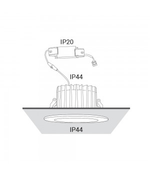 Встраиваемый светильник Nowodvorski Kea Led 8768-foto3