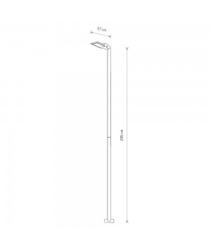 Уличный светодиодный светильник Nowodvorski Pathway Led 9125-foto2