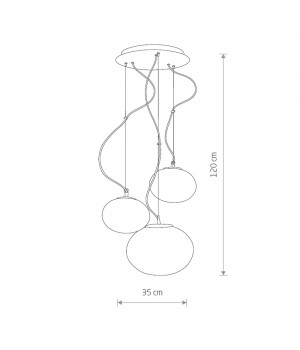 Подвесная люстра Nowodvorski Nuage 7027-foto2