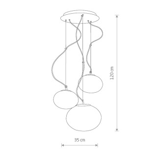 Подвесная люстра Nowodvorski Nuage 7027-foto2