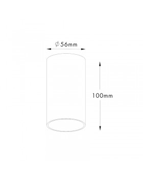 Потолочный светильник Zumaline TUBA SL 1 92679-foto2