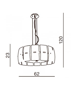 Подвесная люстра Azzardo Taurus AZ0145-foto3