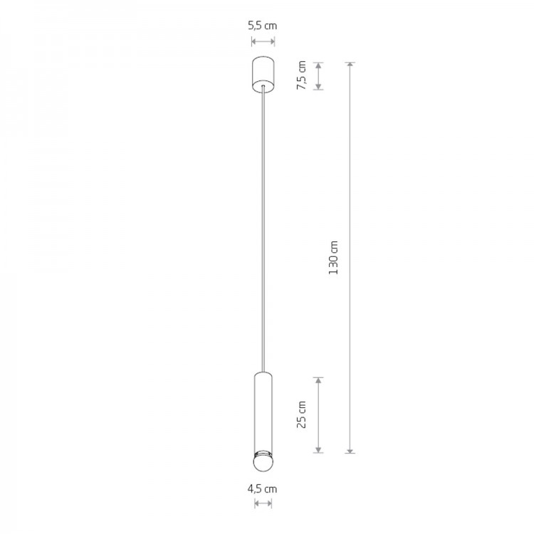 Подвесной светильник Nowodvorski Baton 7851