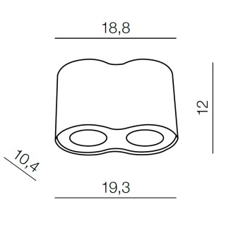Накладной светильник Azzardo Neos 2 AZ0608-foto2