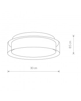 Потолочный cветильник Nowodvorski Pan Led 8173-foto3