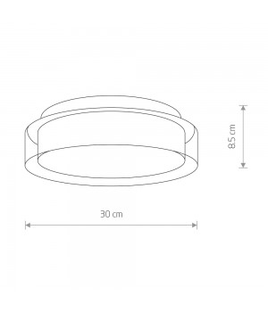 Потолочный cветильник Nowodvorski Pan Led 8173-foto3