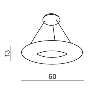 Подвесная люстра Azzardo Napoli 60 AZ1316-foto2