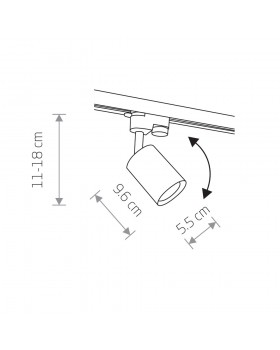 Трековый светильник Nowodvorski Profile Eye Spot 7857-foto2