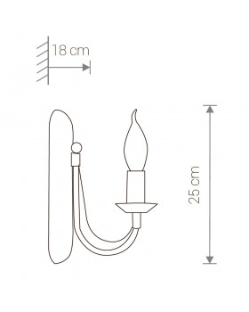 Бра Nowodvorski Ares 202-foto2