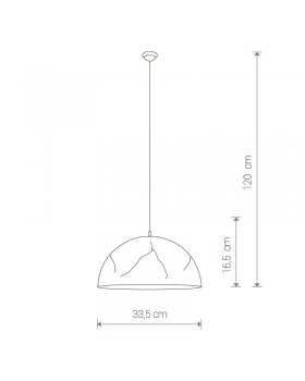 Подвесной светильник Nowodvorski Hemisphere Cracks S 6370-foto2