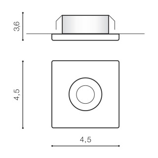 Встраиваемый светильник Azzardo Fill AZ3378-foto3