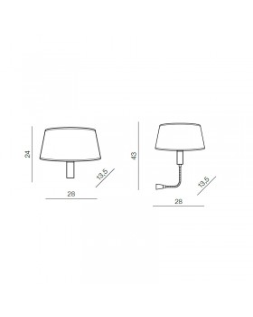 Абажур Azzardo Amadeo shade oval AZ2421-foto2