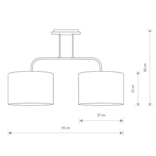 Потолочный cветильник Nowodvorski Alice M 4962-foto2