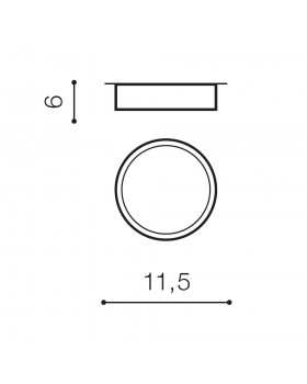 Накладной светильник Azzardo Monza R 12 AZ2259-foto2