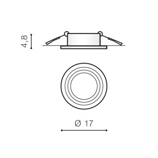 Встраиваемый светильник Azzardo Stan AZ0860-foto2