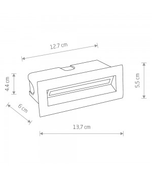 Встраиваемый светильник Nowodvorski Bay Led 8165-foto4