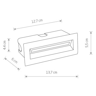 Встраиваемый светильник Nowodvorski Bay Led 8165-foto4