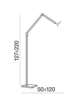 Основа для торшера Azzardo Zyta AZ2310-foto2