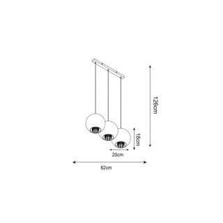 Светильник подвесной Zumaline IVIA P12082D-3-foto2
