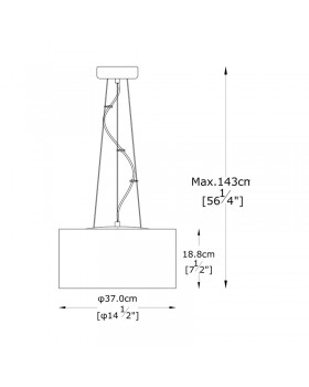 Подвесная люстра Zumaline BLINK P0173-05W-F4B3-foto3