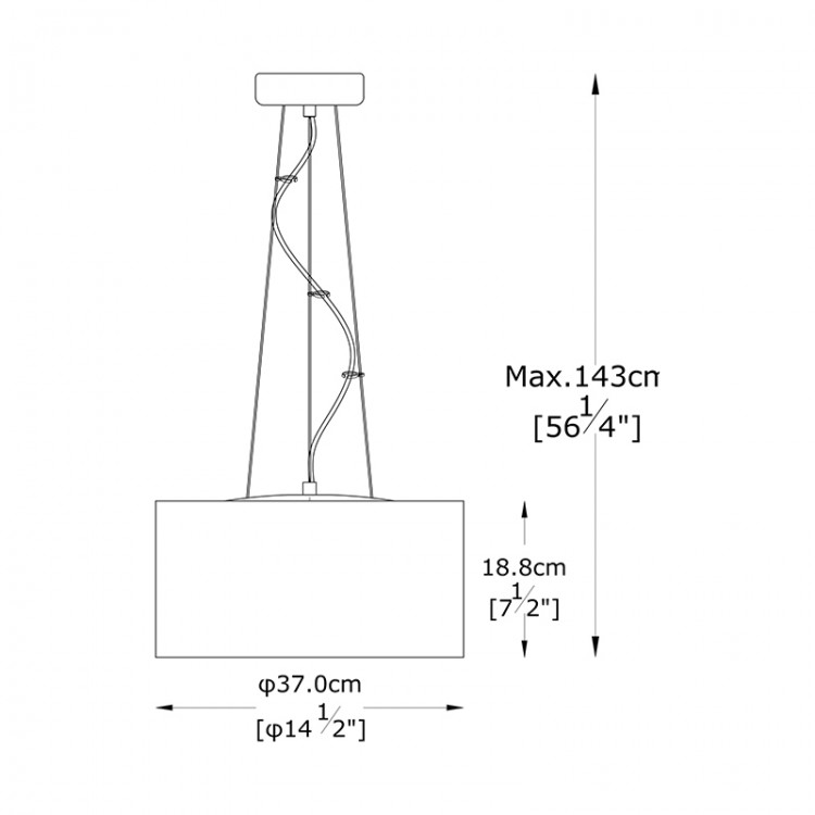 Подвесная люстра  Zumaline BLINK P0173-05W-F4B3