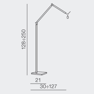 Основа для торшера Azzardo Zyta AZ4193-foto2