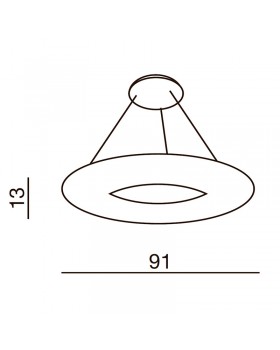 Подвесная люстра Azzardo Napoli 91 AZ1317-foto2