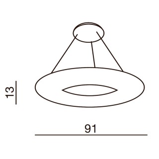 Подвесная люстра Azzardo Napoli 91 AZ1317-foto2