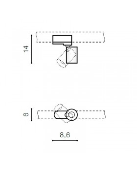 Трековый светильник Azzardo Exo AZ3200-foto2