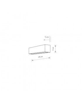 Настенный светильник Nowodvorski Straight Wall XS 6350-foto8
