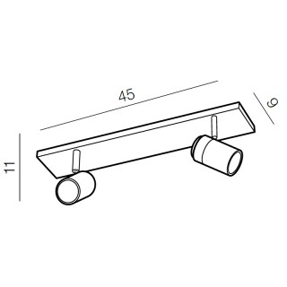 Спот Azzardo Noemie 2 AZ2555-foto3