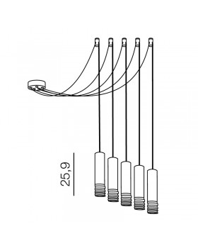 Подвесной светильник Azzardo Locus AZ3407-foto4