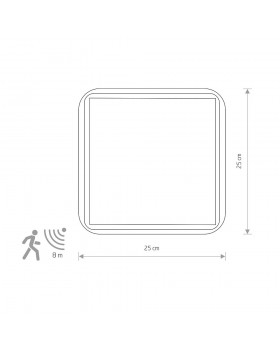 Настенно-потолочныйк с датчиком движения Nowodvorski Tahoe Sensor 10040-foto2