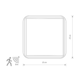 Настенно-потолочныйк с датчиком движения Nowodvorski Tahoe Sensor 10040-foto2