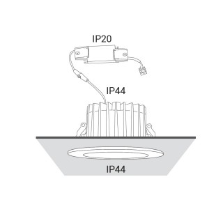 Встраиваемый светильник Nowodvorski Kea Led 8772-foto3
