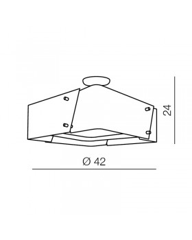Потолочная люстра Azzardo Square 42 AZ0587-foto4