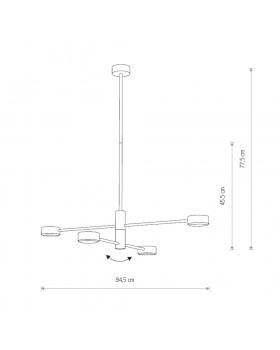Подвесная люстра Nowodvorski Orbit 7941-foto2