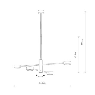 Подвесная люстра Nowodvorski Orbit  7941-foto2