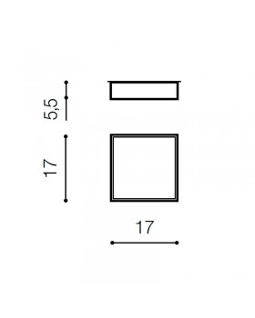 Накладной светильник Azzardo Monza II S 17 AZ3685-foto4
