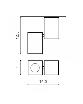 Накладной светильник Azzardo Flavio AZ0791-foto2