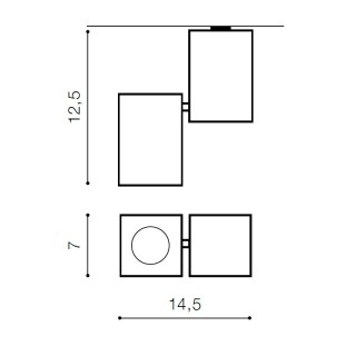 Накладной светильник Azzardo Flavio AZ0791-foto2