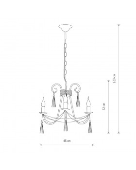 Подвесная люстра Nowodvorski Twist 2764-foto2