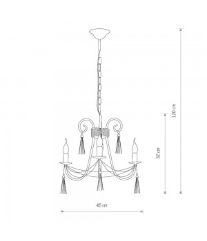 Подвесная люстра Nowodvorski Twist 2764-foto2